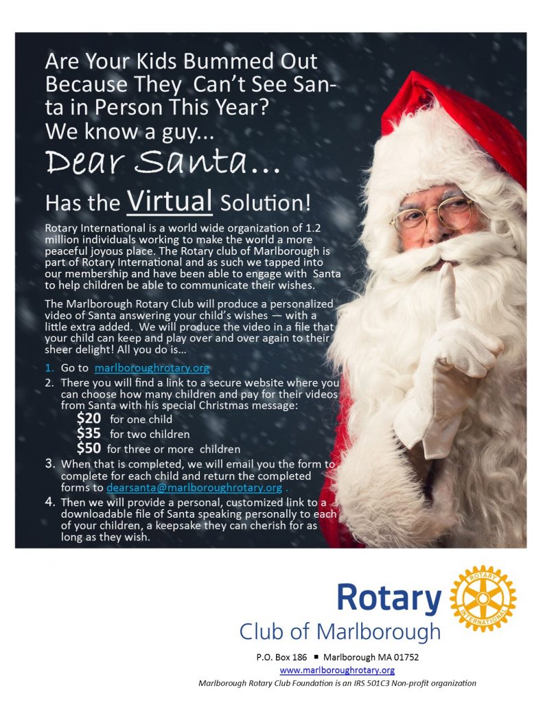 Dear Santa! - Rotary Club