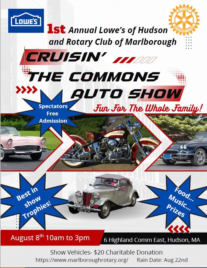 Lowe's of Hudson Rotary Club of Marlborough - Cruise Night